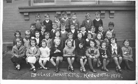 mum_dad85 Bill Squires - Kegworth School, Leichardt 1938