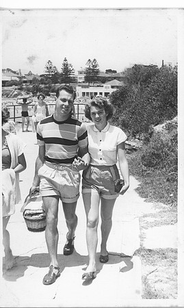 mum_dad133 Bill & Enid - Cronulla Dec 1952